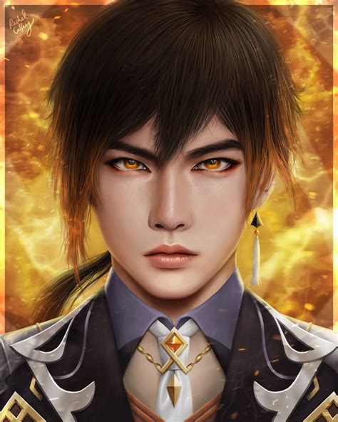 Zhongli Genshin Impact By Rachelcgraphics On Deviantart