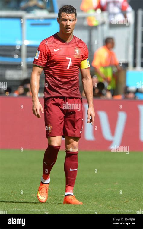 Portugal's Cristiano Ronaldo during soccer World Cup 2014 First round ...