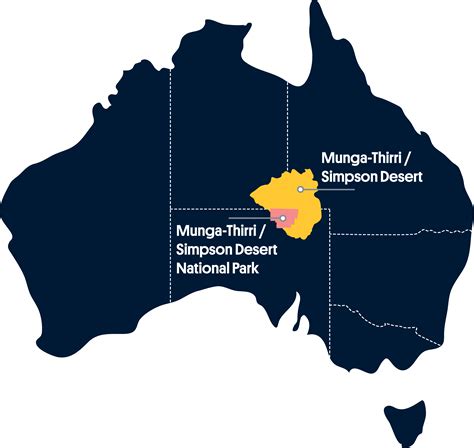 australian desert map map  australia showing birdsville location