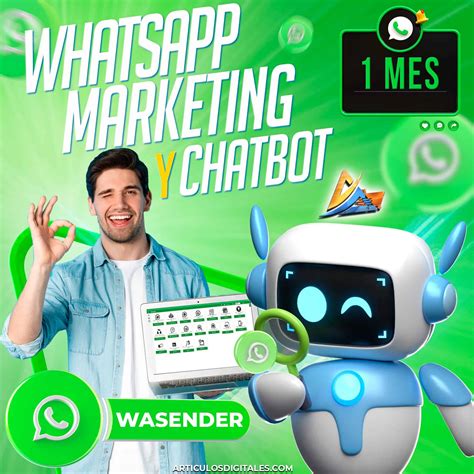 WhatsApp Marketing y Chatbot (Plan Mensual) - Articulos Digitales