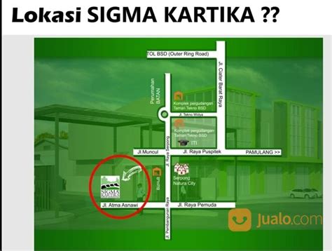 Gudang Ready Gunung Sindur Serpong Sigma Kartika Green Warehouse Shm