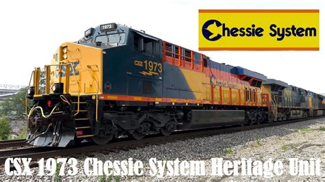 Csx Chessie System Heritage Unit Youtube