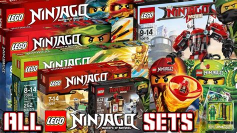 ALL 180+ LEGO NINJAGO SETS COLLECTION! HD 2011-2018 - YouTube