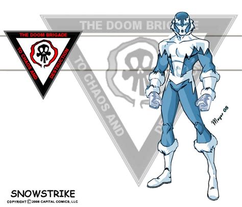 Snowstrike By Skywarp 2 On Deviantart Superhero Design Superhero Characters Comic Heroes