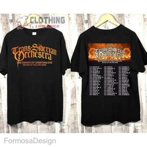 Trans Siberian Orchestra The Ghost Of Christmas Eve Songs Tour T Shirt