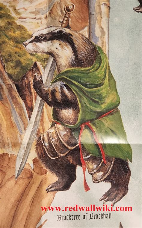 Brocktree Redwall Wiki Brian Jacques And Redwall Information Fandom