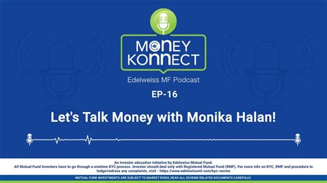 Episode 16 Let S Talk Money With Monika Halan Money Konnect