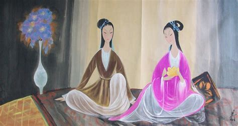 Lin Fengmian Museum 林風眠美術博物館 林风眠美术博物馆 Five Naked Ladies by Lin