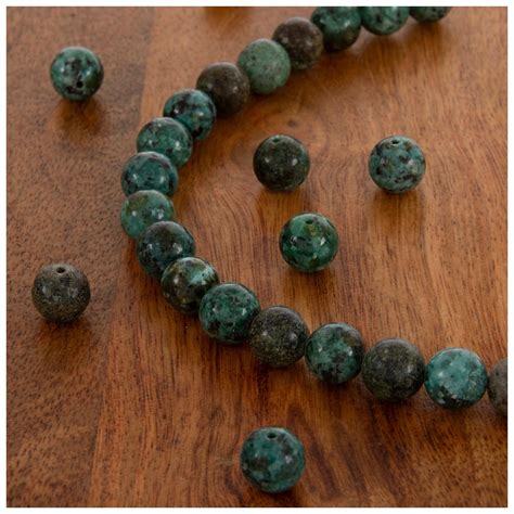 African Turquoise Jasper Round Bead Strand Hobby Lobby 2272243