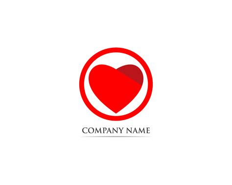 Love red logo and symbol vector 623257 Vector Art at Vecteezy