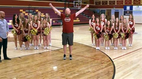 Video Dads Supporting Their Cheerleader Daughters Go Viral On Tiktok Abc News