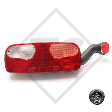 ASPÖCK Tail light Ecopoint with triangle incl illuminants right 25