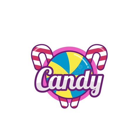 Creative Candy Logo Design Vector Art Logo Stock Illustration ...