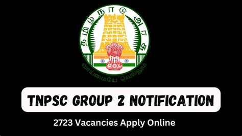 Tnpsc Group Notification Apply Online Last Date Today