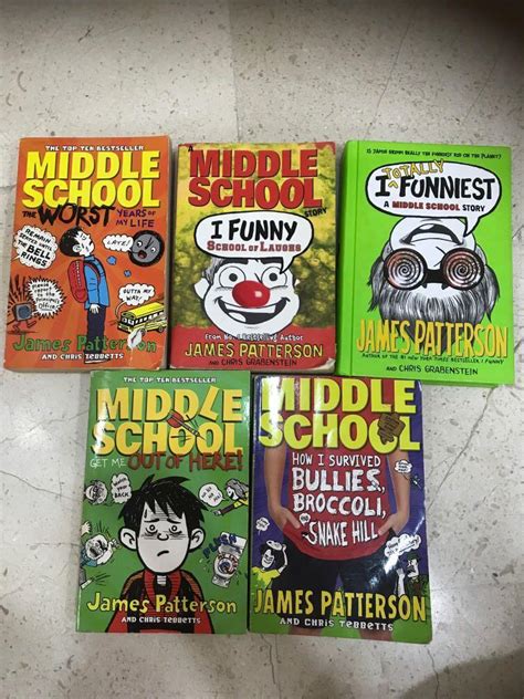 Middle School James Patterson Hobbies And Toys Books And Magazines