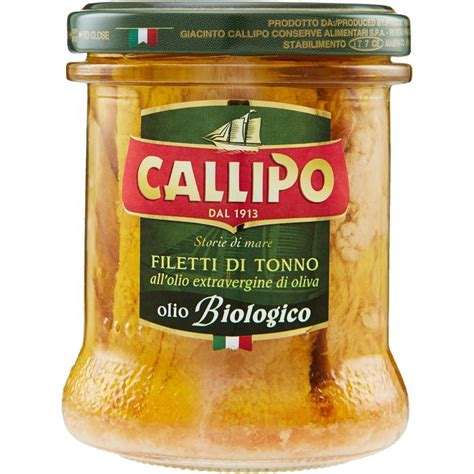 Tonno Filetti All Olio Extravergine D Oliva CALLIPO 175 G Coop Shop