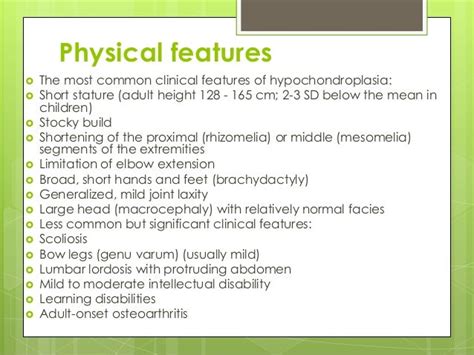 Achondroplasia Pseudoachondroplasia Hypochondroplasia