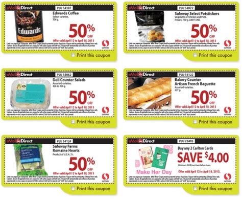 Canadian Daily Deals: Safeway Coupons Email Direct Weekly Coupons (Apr ...