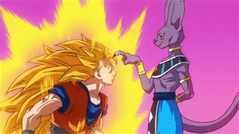 Gokus Super Saiyan 3 Showdown With Beerus Dragon Ball Super Animated