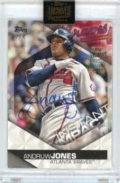 ミントモール MINT 新宿店 2022 TOPPS ARCHIVES SIGNATURE SERIES Retired Andruw