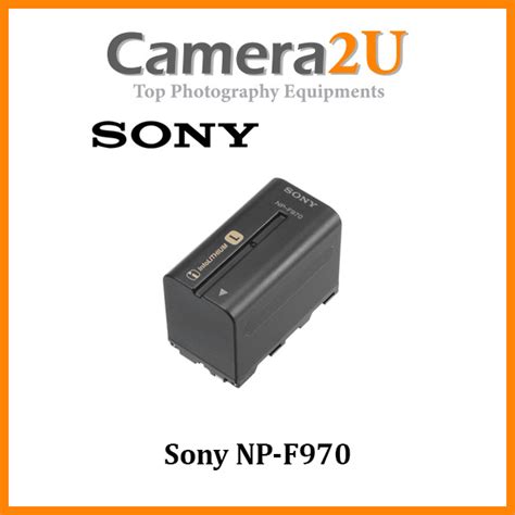 Sony NP F970 L Series Info Lithium Battery Pack NPF970 NPF960 Shopee