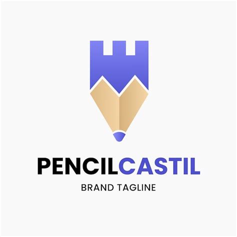 Plantilla De Logotipo De Tienda De Papeler A Degradada Vector Gratis