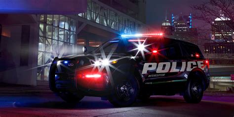 2020 Ford Police Interceptor Utility Previews New Explorer SUV ...