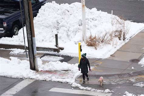 Minneapolis receives record snow after near record-slow winter - The ...