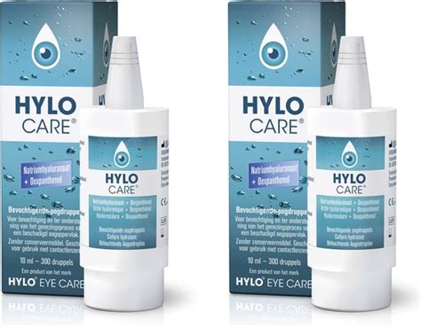 HYLO CARE Kunsttranen 2x 10ml Oogdruppels Bol