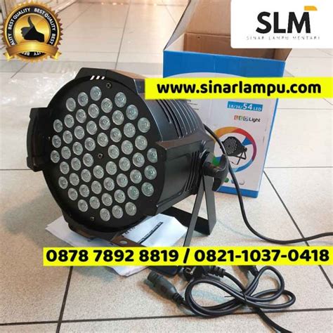 Lampu Sorot Panggung Par Led Outdoor 36x3 Watt Rgb Sinar Lampu Mentari