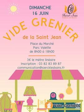 Vide Greniers De La St Jean Sierck Les Bains Lorraine Moselle