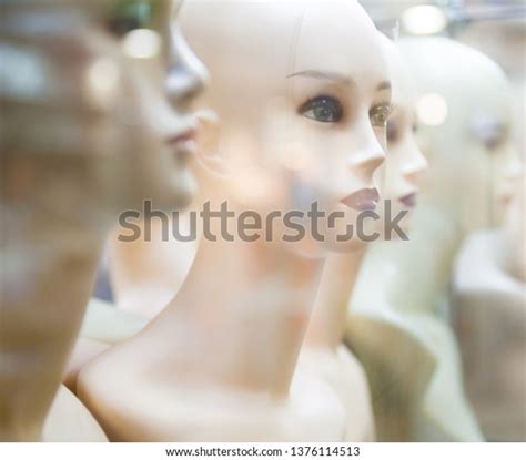Naked Female Mannequins Shop Window Closeup Stock Photo Shutterstock