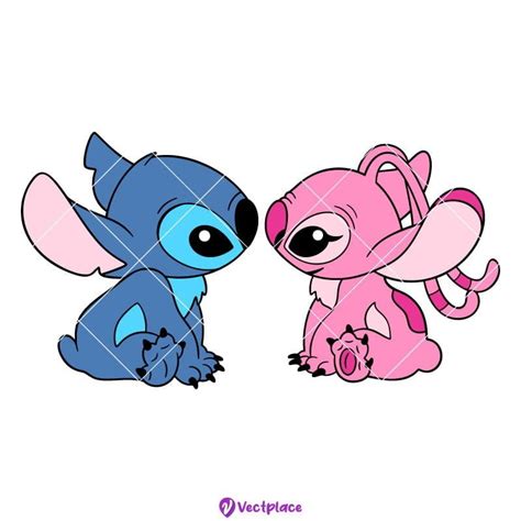 Stitch And Angel, Stitch Lilo Pelekai Angel Drawing,, 58% OFF