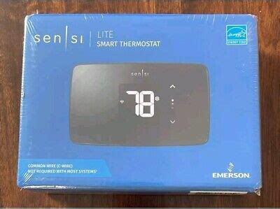 Sensi Lite Smart Thermostat Emerson Programmable Mobile App New Ebay