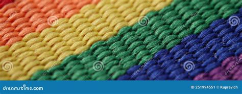 Rainbow Lgbt Carpet Or Flag Symbol Of Bisexual Homosexual Gay Lesbian Transgender Idea Stock