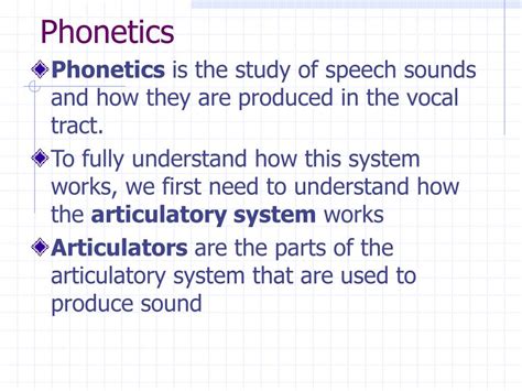 Ppt Phonetics Powerpoint Presentation Free Download Id1256982