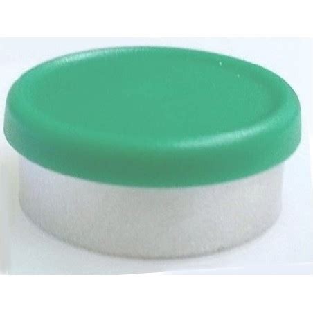 Green Mm Matte Flip Cap Vial Seal By West Pharmaceuticals