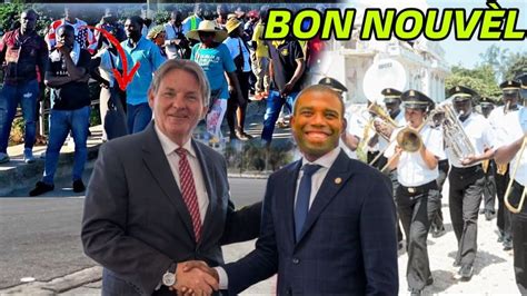 deblozay pou enstale guy phillipe anbasadè etazini an fè tout moun