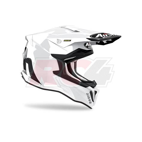 Capacete Airoh Strycker Color White Gloss Rc