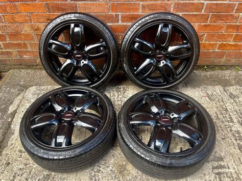 18 Genuine Mini 509 Cup John Cooper S Works Jcw Black Alloy Wheels