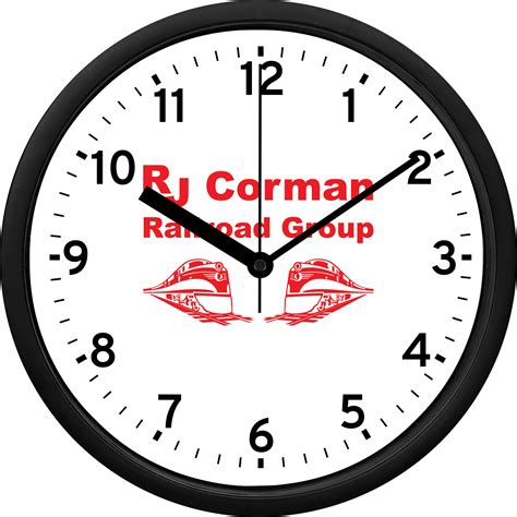 RJ Corman Railroad Group Wall Clock – Heartland Diecast & Promotions, LLC