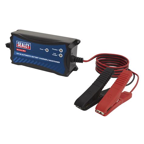 Battery Charger 12V 4A Fully Automatic SBC4 Sealey