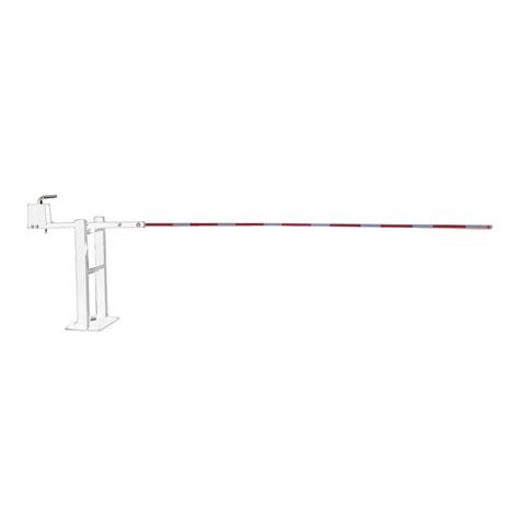 Secure Lane Manual Vertical Pivot Lift Barrier Arm Gate With 12' Boom ...