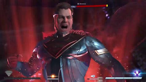 Injustice 2 Story Superman Vs Brainiac Narrow Victory Youtube