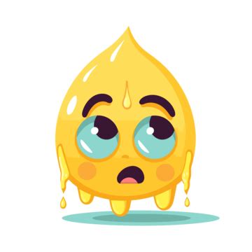 Crying Emoji Vector, Sticker Clipart, In The Style Of Oil Paintings ...