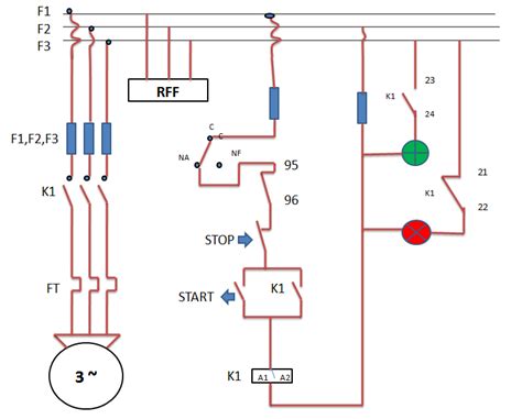 Diagrama Partida Direta Motor Monofasico Partida Direta De M