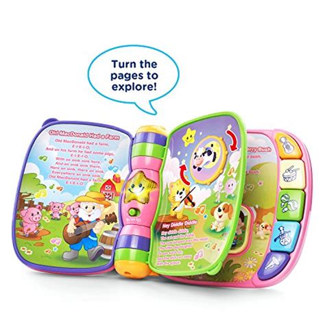 VTech Musical Rhymes Book, Pink - Buy Online in UAE. | Toys And Games ...