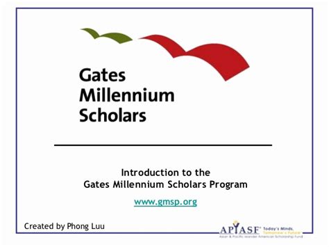 Gates Millenium Scholarship Essays Examples