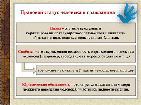 Права и свободы человека и гражданина - презентация онлайн