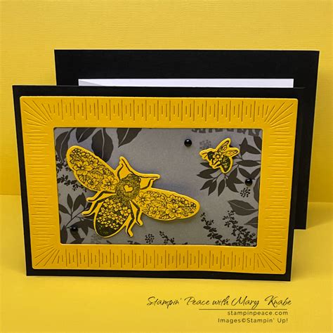 Queen Bee Fun Fold Card